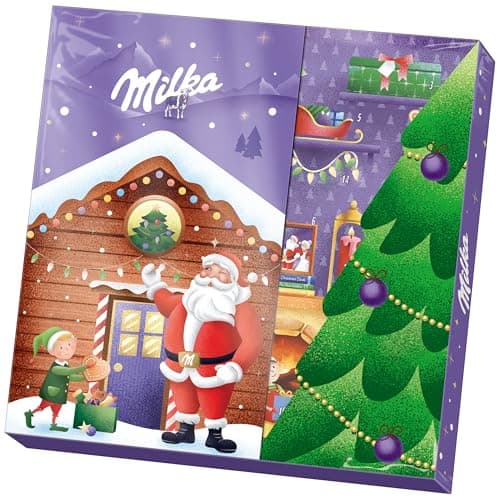 Milka 3D Basteladventskalender 2024